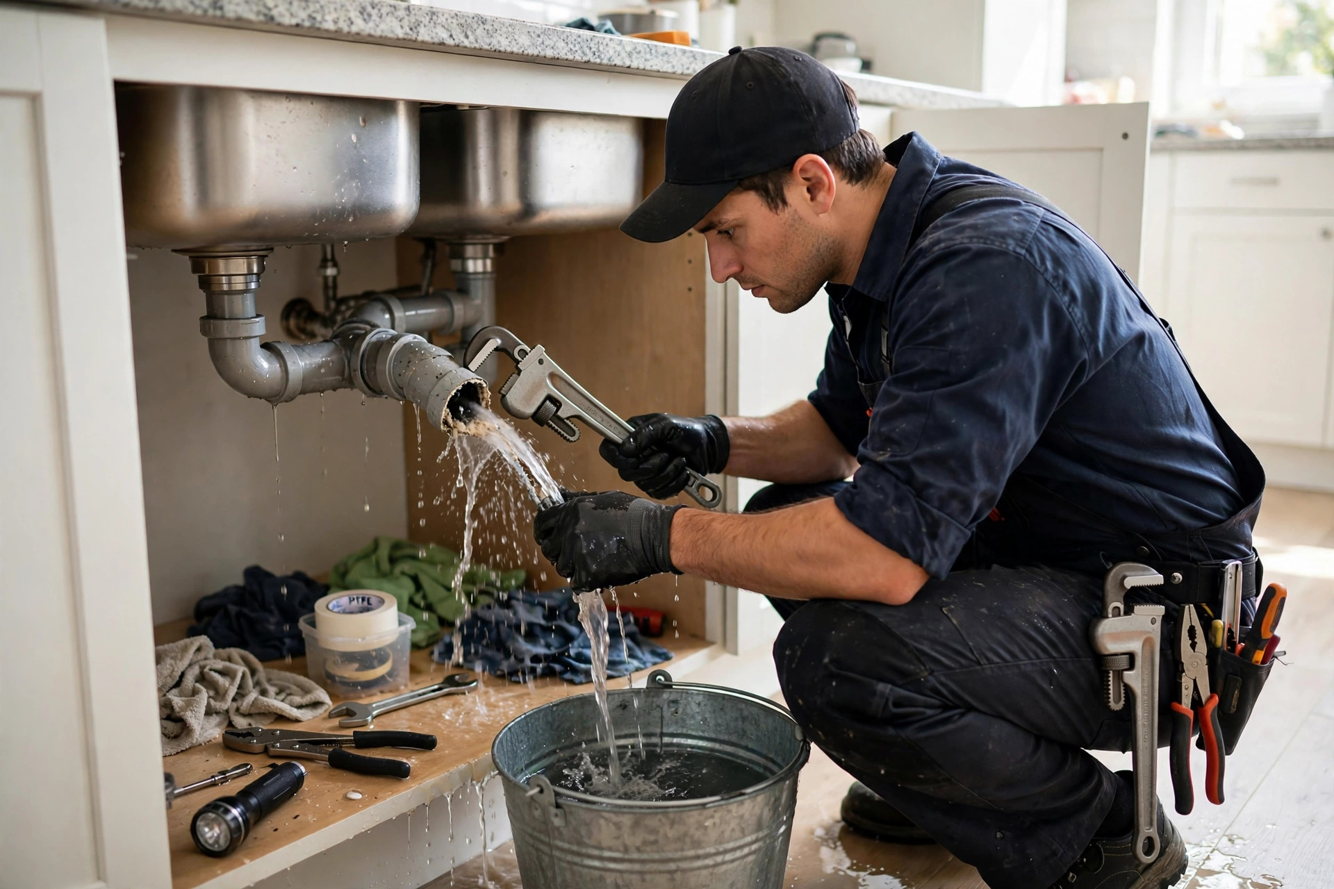 Emergency Plumbing work